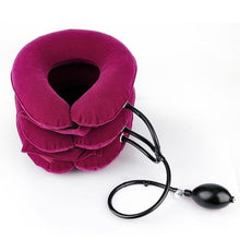 Load image into Gallery viewer, Hot Drop Ship Inflatable Air Neck Traction Device Soft Neck Cervical Collar Pillow Pain Stress Relief Neck Stretcher US Stock