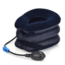 Load image into Gallery viewer, Hot Drop Ship Inflatable Air Neck Traction Device Soft Neck Cervical Collar Pillow Pain Stress Relief Neck Stretcher US Stock